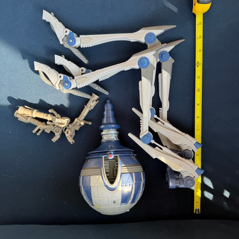 Star Wars Clone Wars Octuptarra Tri-Droid Separatist Walker Action Figure Blue - Picture 16 of 16